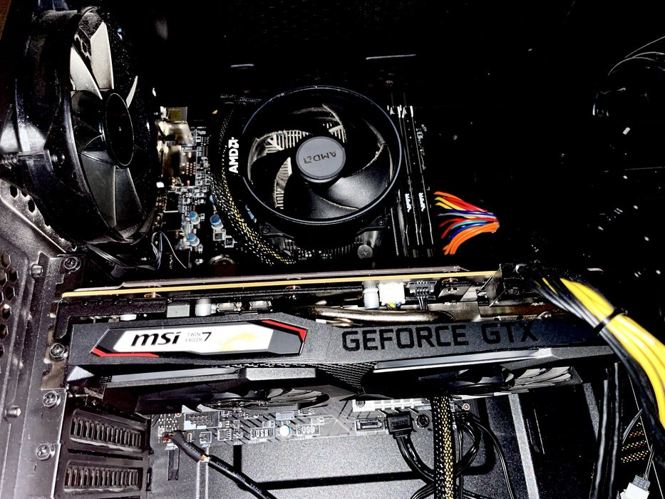 Геймърски компютър PC RYZEN 7 2700 / GTX 1660 Ti / 64GB RAM