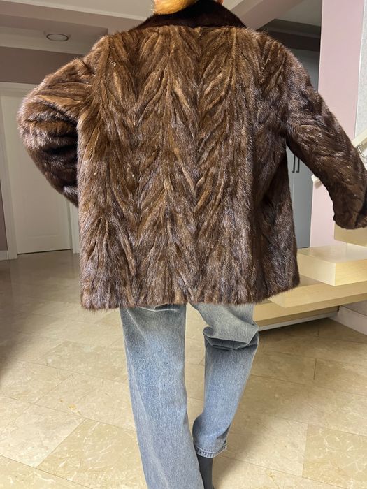 Haina din blana naturala de vizon /nurca