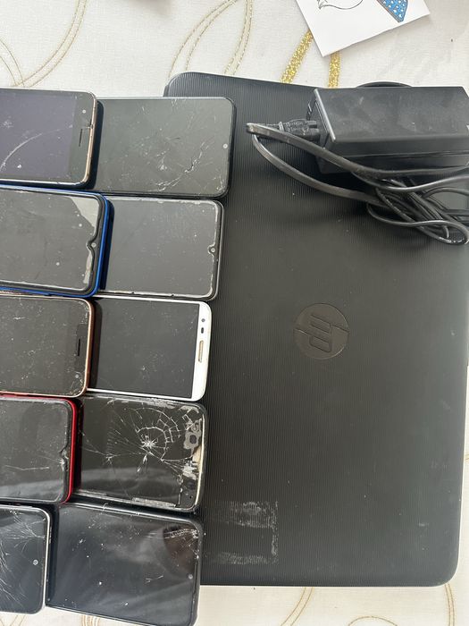 ноутбук и телефоны нерабочие