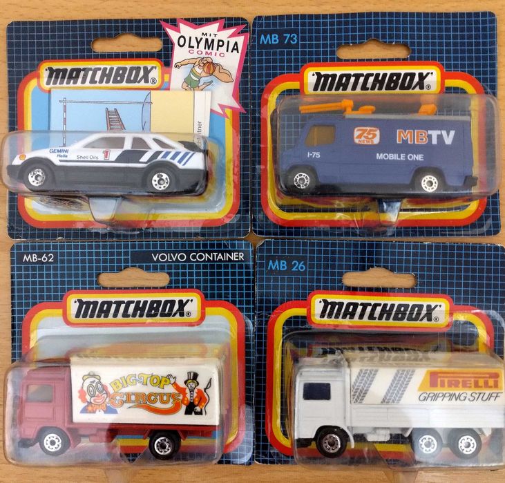 Matchbox Superfast, Convoy, NBA & Australian Models 1983-2001