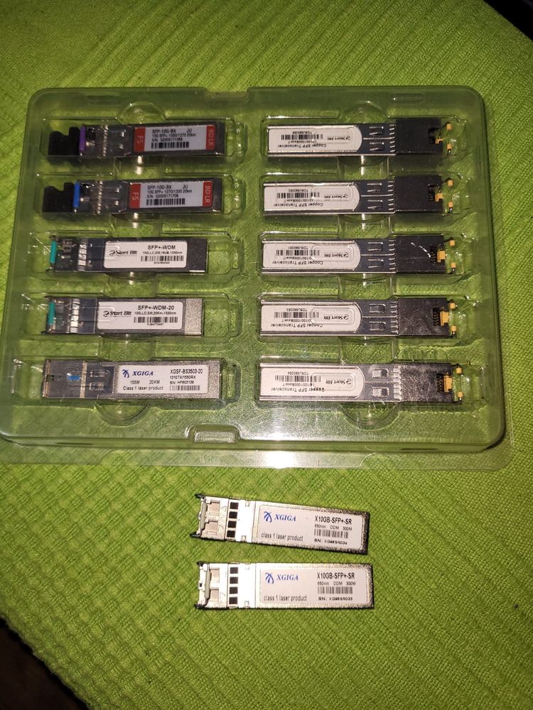 Pereche Module SFP+ (2buc) Transceiver 10Gb XGiga