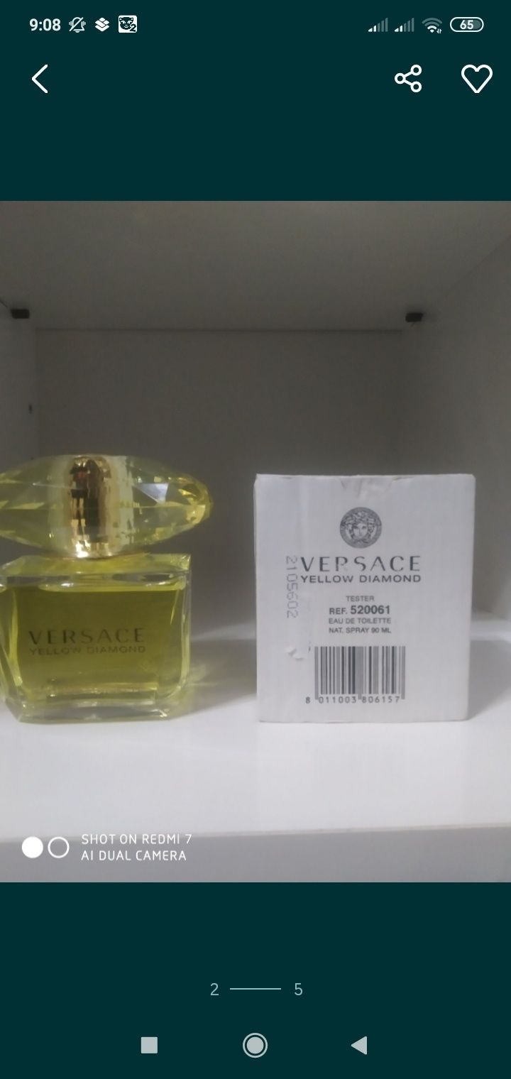 Versace Yellow diamond 90 ml  EDT