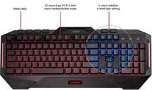 ASUS Cerberus Gaming Keyboard Геймъркса клавиатура