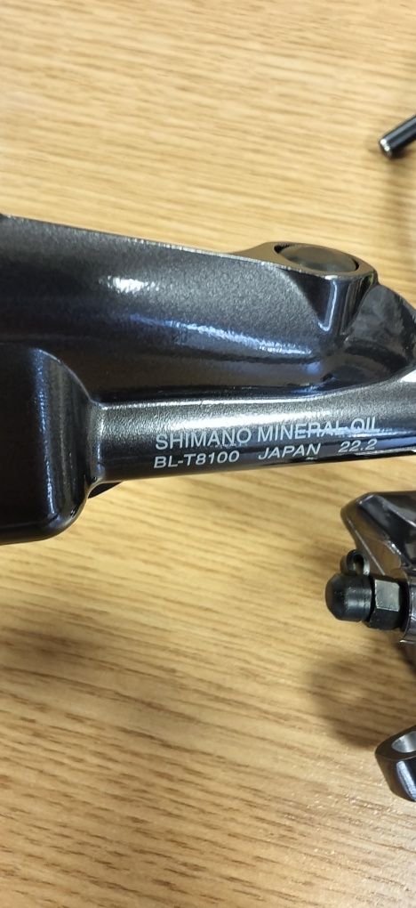 Комплект Shimanо Deore XT лостове BL-T8100,калипери BR-M8120 4 бутални
