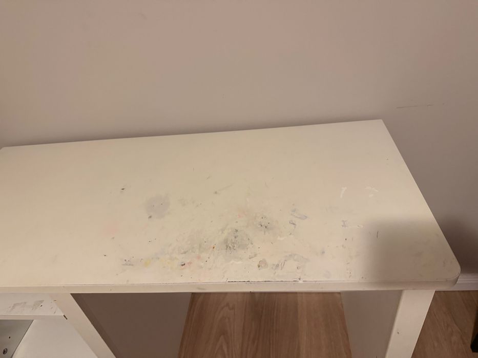 Masa de Birou alb  pentru camera copii