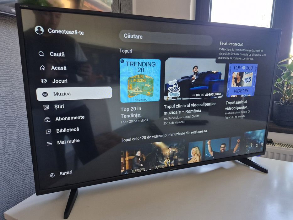 Televizor SMART led Sharp diag 43