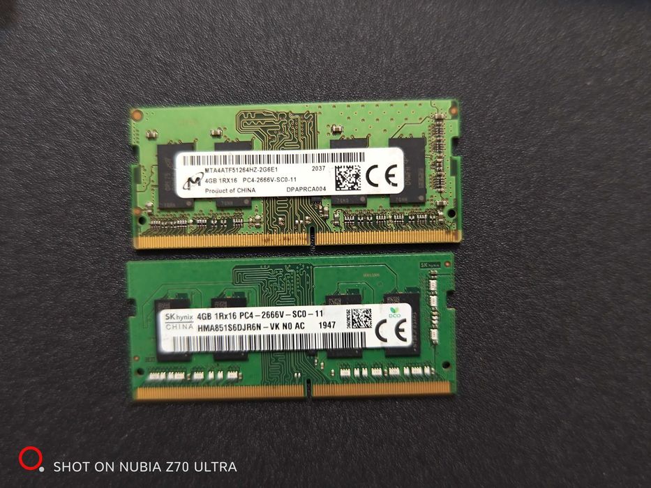 2 SSD-uri Sodimm DDR4 3200Mhz 1x8gb 2666mhz 1x4Gb