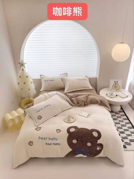 Зимнее постельное бельё тёплое