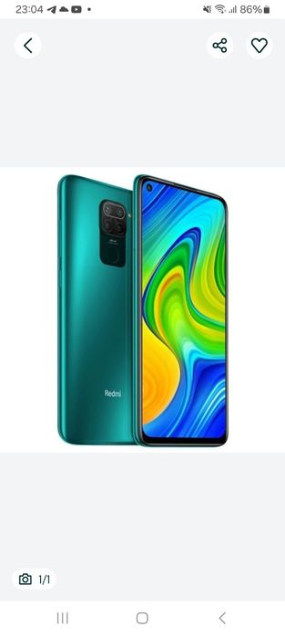 Redmi 9note pro 128gb