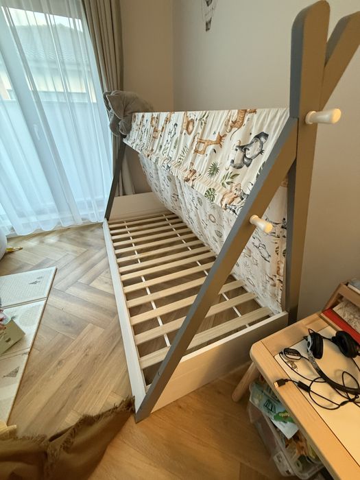 Pat copii 90*200  in stare f buna