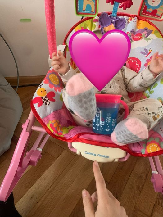 Бебешка люлка шезлонг