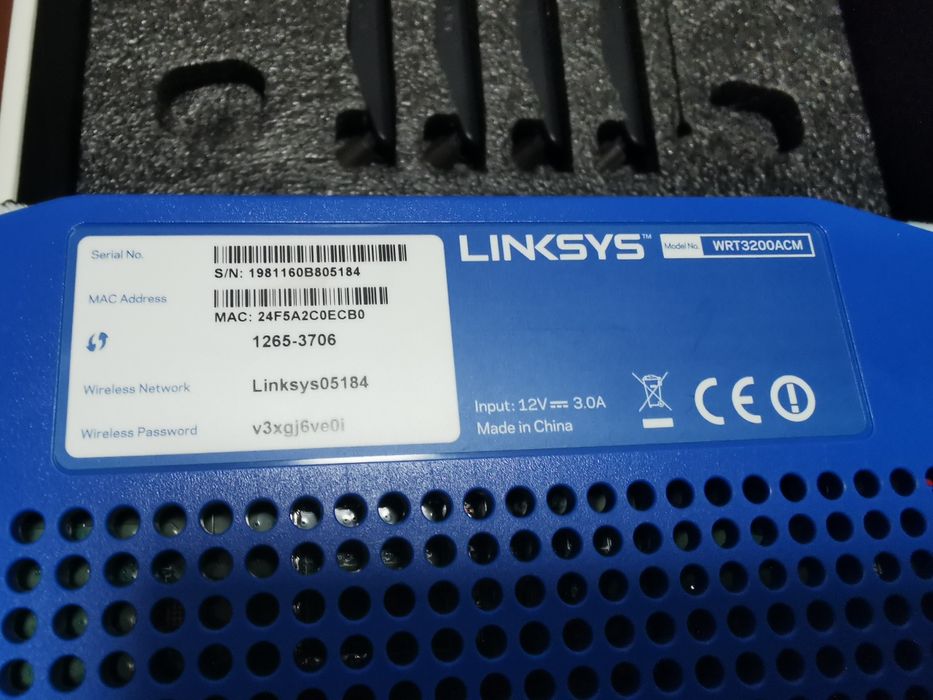 Рутер Linksys WRT3200