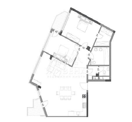 Продава се Тристаен апартамент в Варна, Център - 173 кв.м за 2899 €/кв.м - Снимка #1