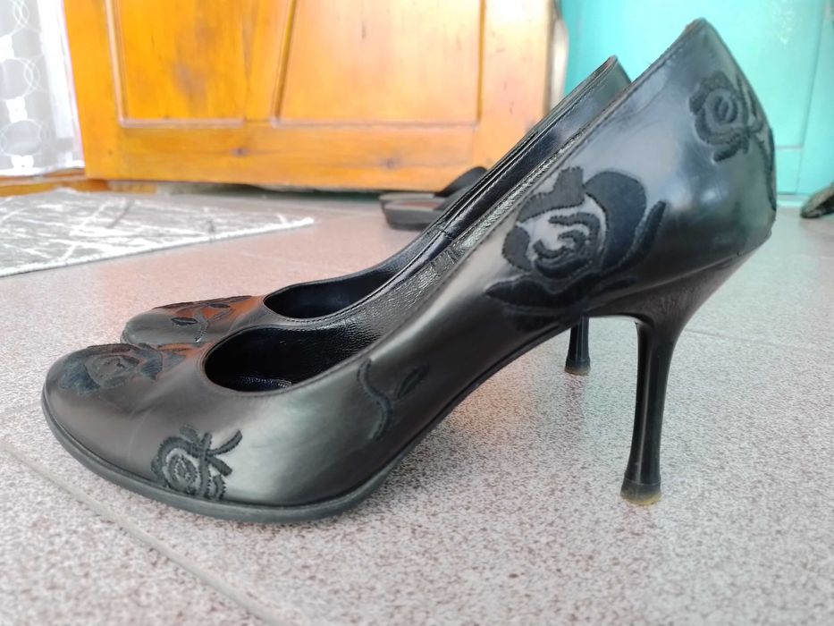 Туфли кожаные корейские, размер 38