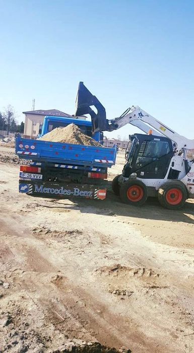 Transport nisip direct din balastiera