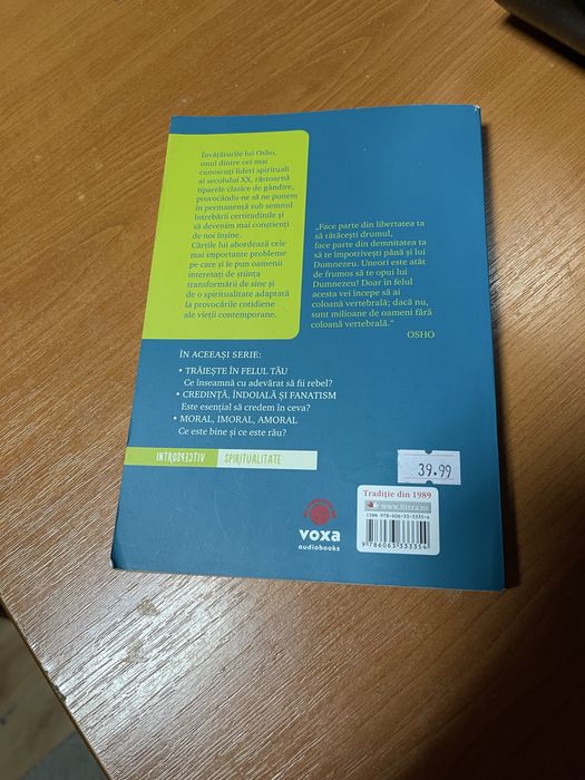 Destin, Libertate și Suflet