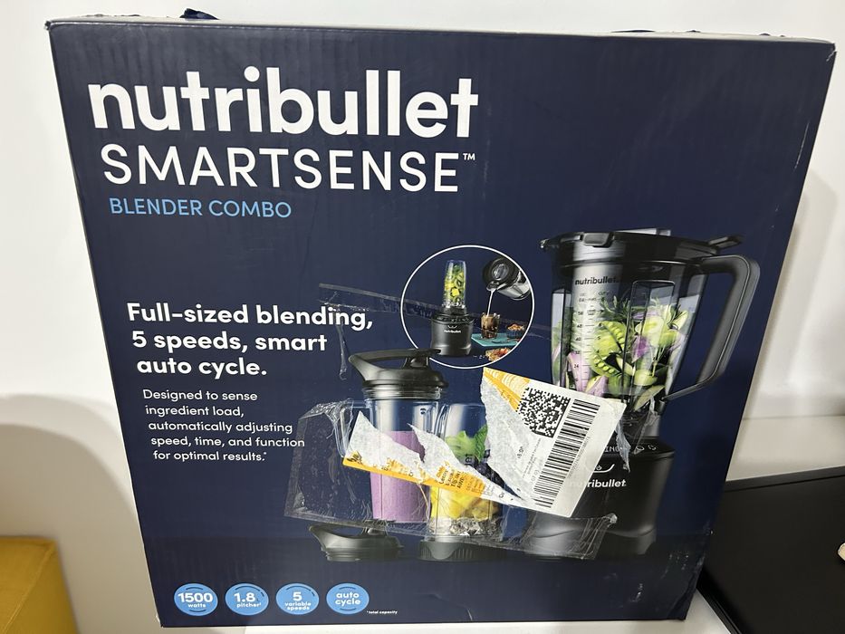 Blender Nutribullet Smart Sense 1500 Combo, NBF550DG