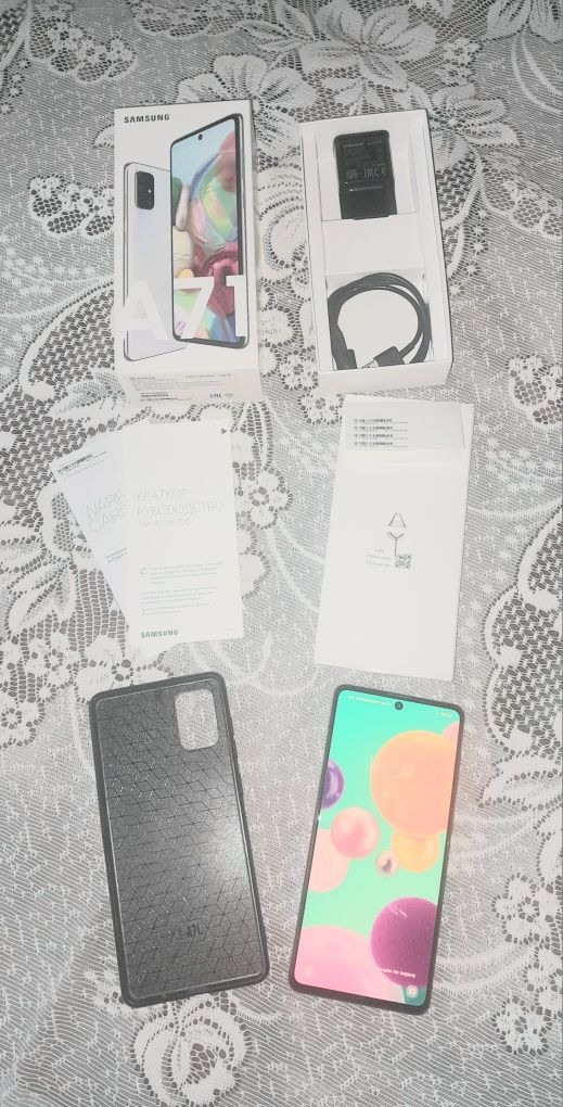 Оригинал Samsung A71 (6/128) c NFC