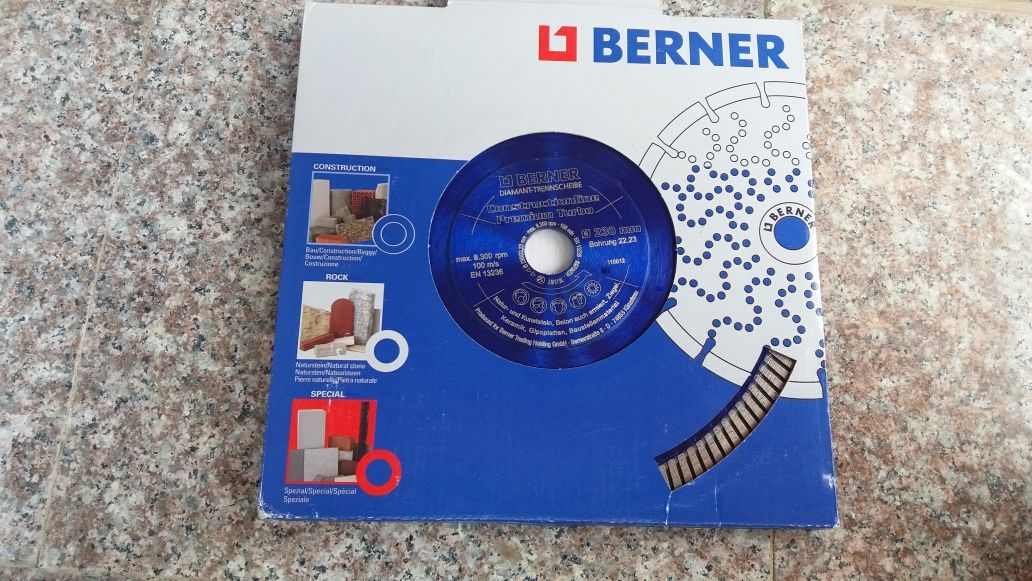 Berner disc diamantat 230 mm