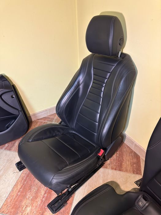 Mercedes W213 AMG Interior Piele Negru Memorie Incalzire Scaune