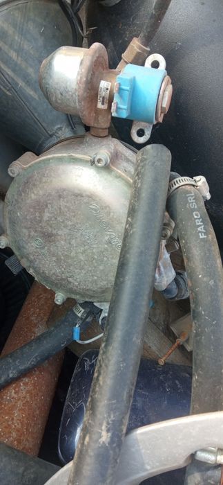 Газова бутилка и мокоинжекция изпарител Ловато