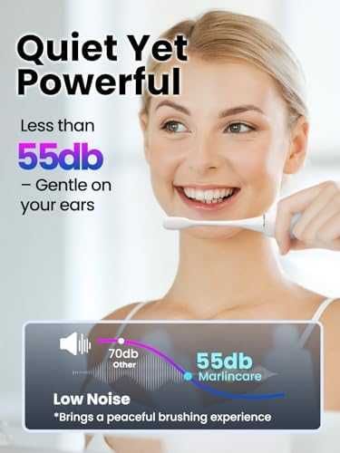 Нова Електрическа четка за зъби IPX8 180 дни батерия 4 глави 5 режима