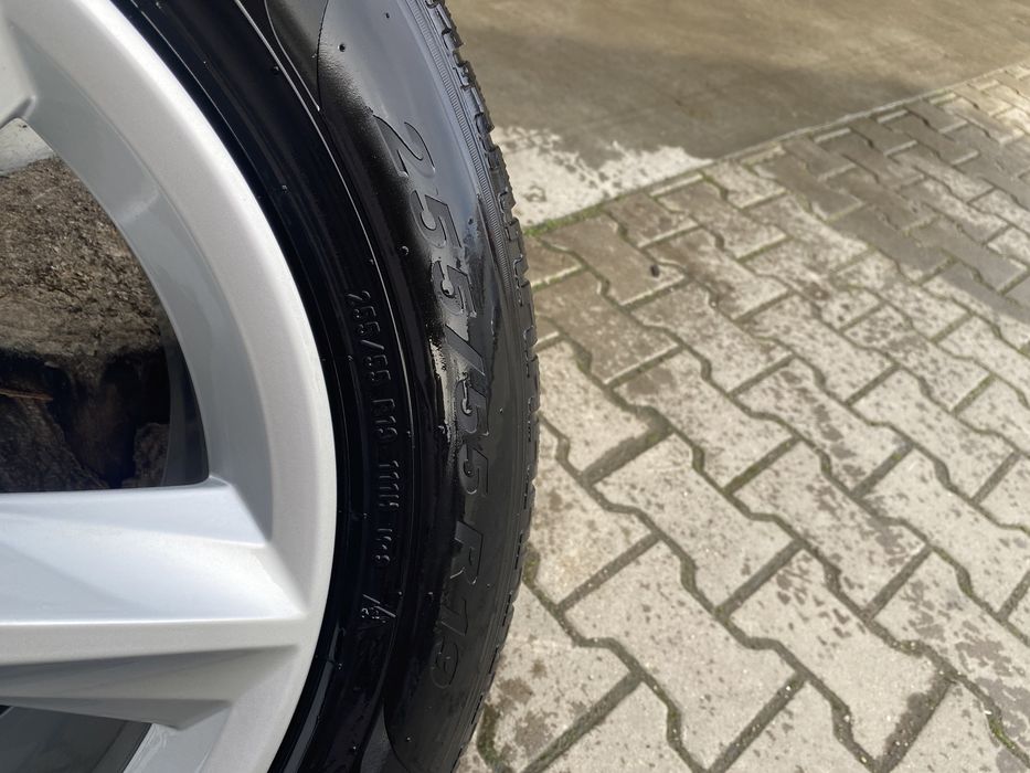 Jante Audi Q7+Cauciucuri PIRELLI SCORPION 255/55 R19
