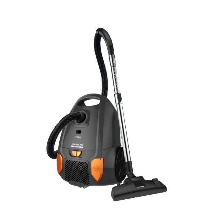 Aspirator cu sac Heinner HVC-MGRY1400-V2, 700 W, sac textil.