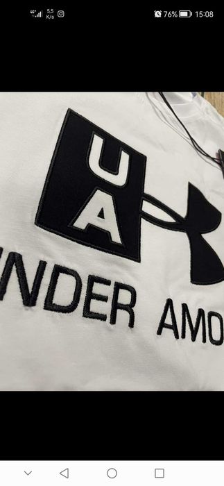 . Мъжка тениска с къс ръкав under armour. Реални снимки