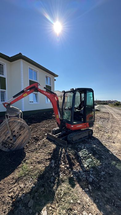 Vand miniexcavator Kubota KX019-4