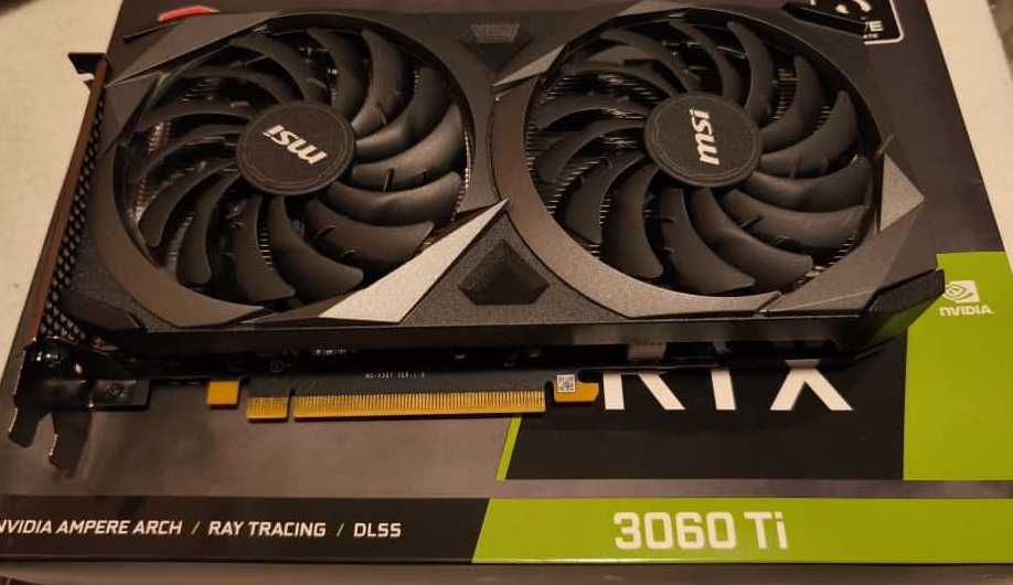 Placa Video Nvidia MSI RTX 3060 Ti Ventus 2X 256-bit 8gb