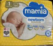 Памперс Mamia 1 и Pampers premium care