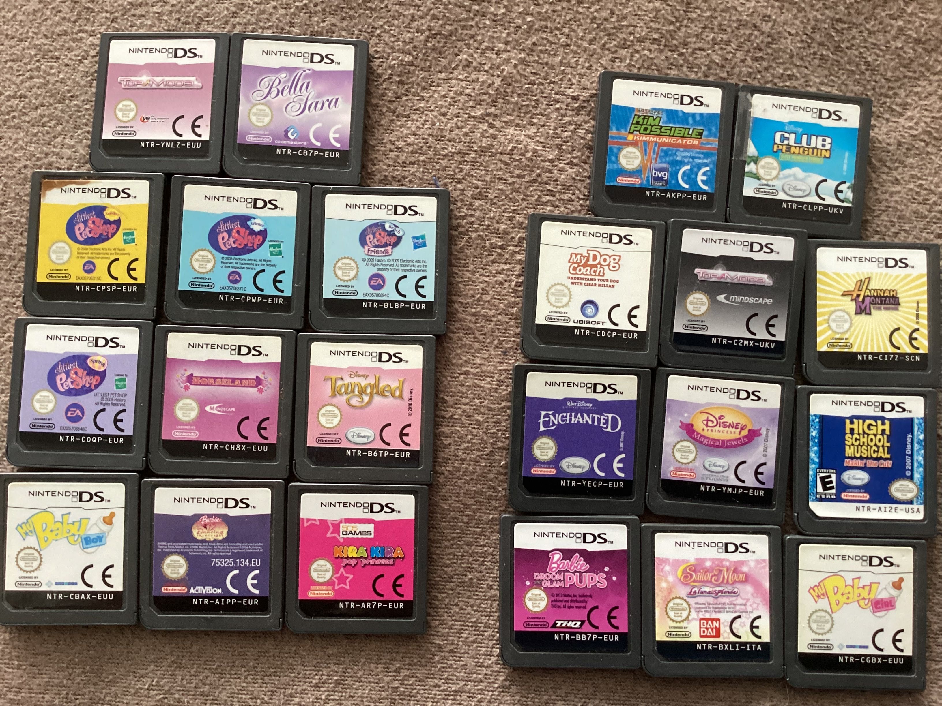 Lot jocuri nintendo Ds disney