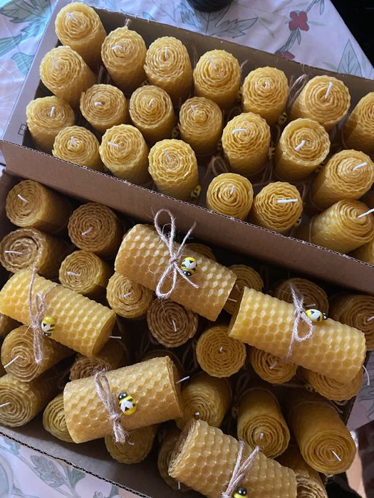 Свещи от пчелен восък