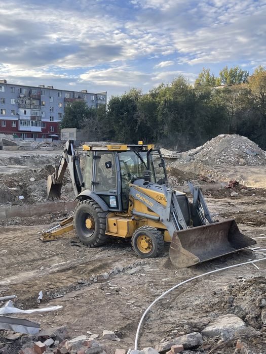 Услуги экскаватора погрузчика