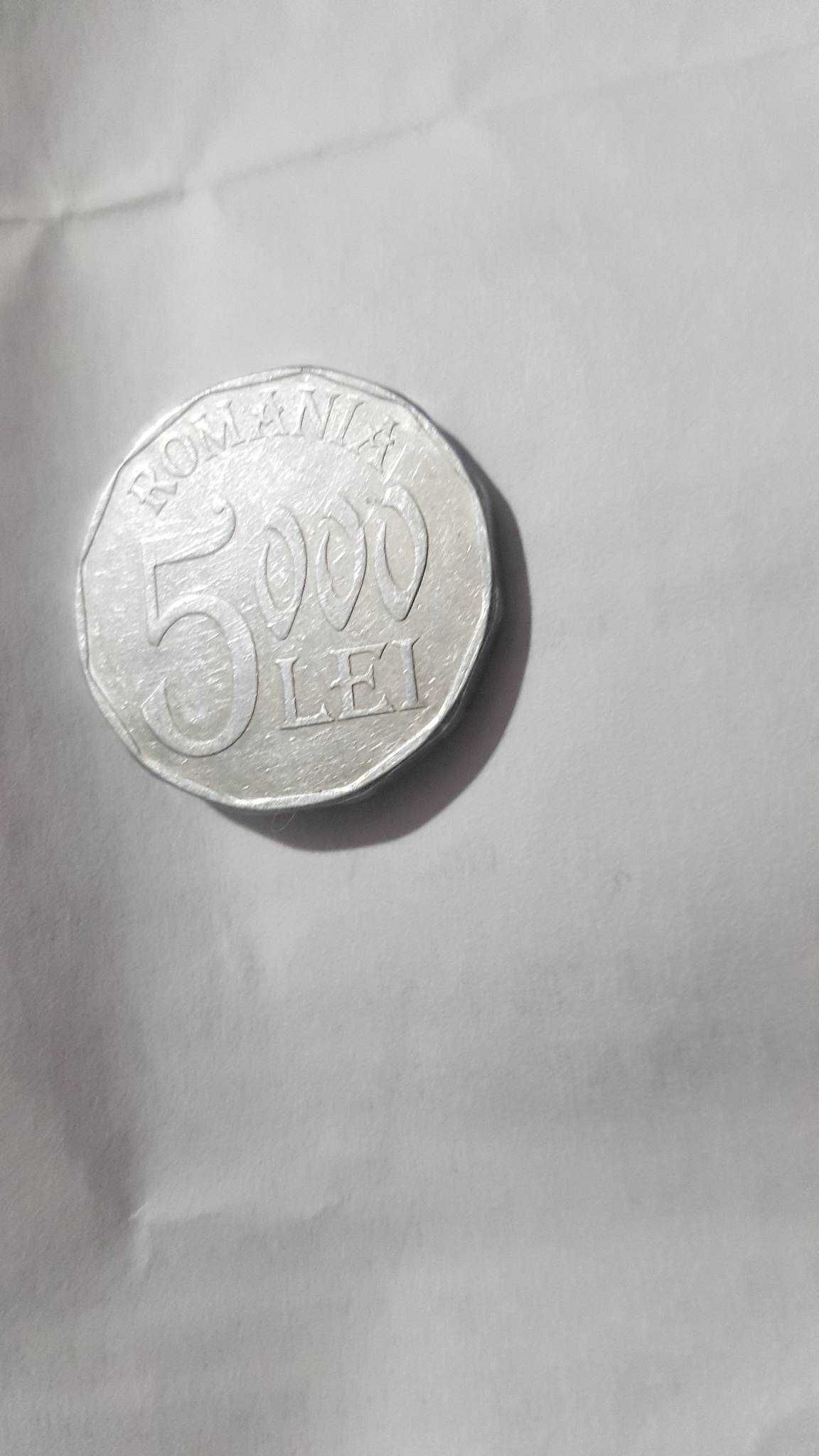 Moneda 5000 lei 2001