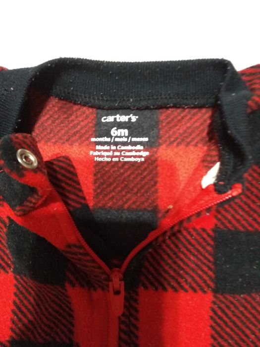 Флисовый слипер на 3-6 месяцев