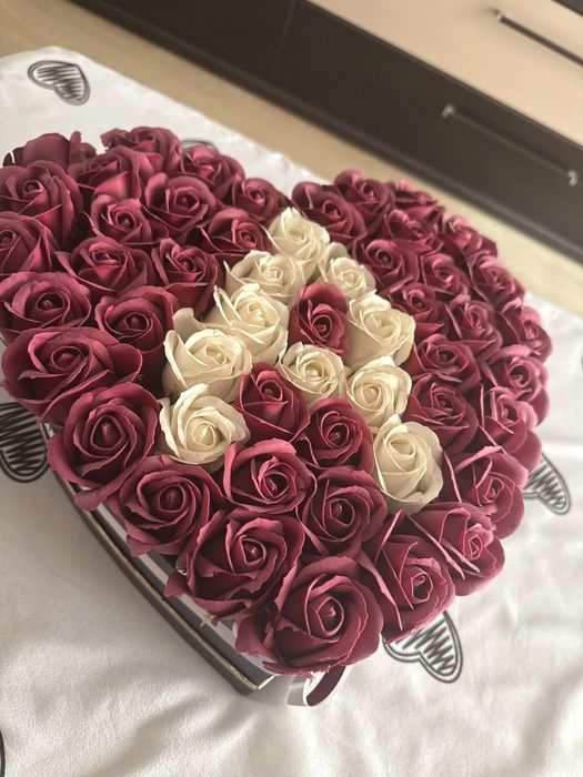 Aranjament flori de sapun