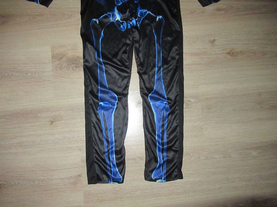 ХЕЛОУИН --СИН СКЕЛЕТ-страхотен гащеризон с маска--134 номер