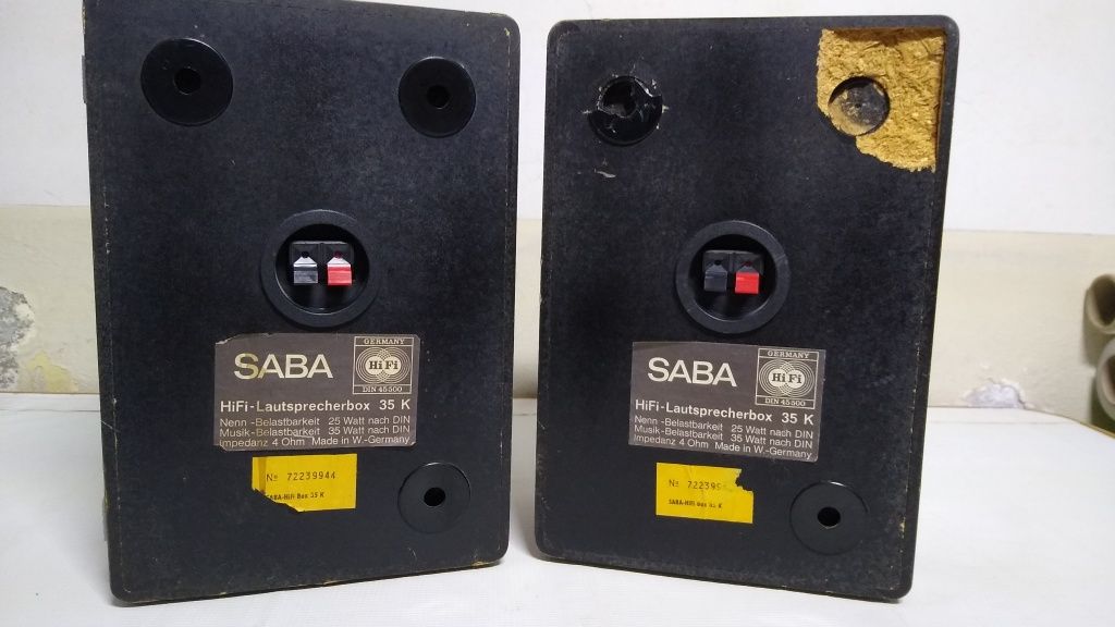 Boxe SABA 35K hifi