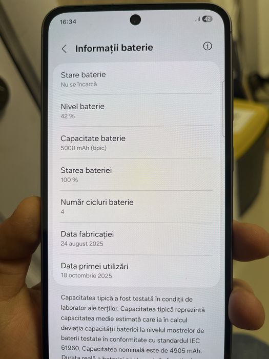 Samsung A56 256 GB impecabil ca nou