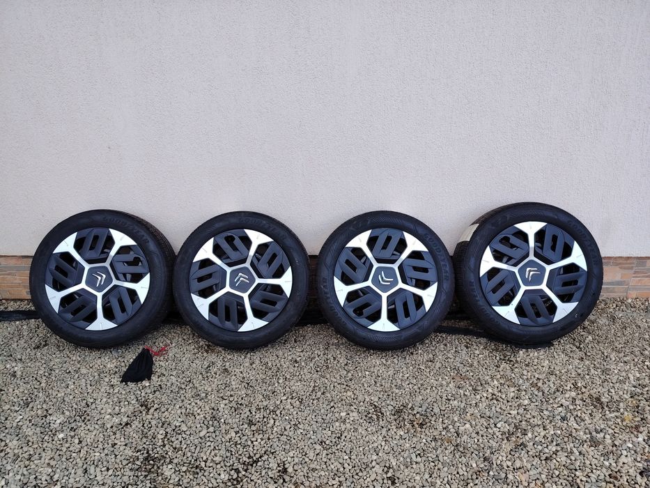 Jante Oțel noi 4x108 Citroen C4 Hybrid+ anvelope noi 195/60r18 Vară