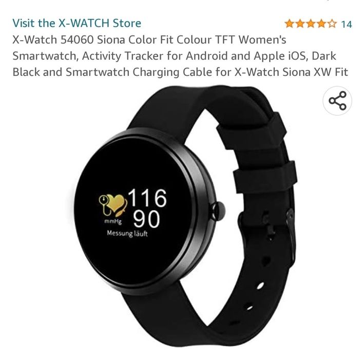 Smart watch Siona /ceas inteligent compatibil android si apple
