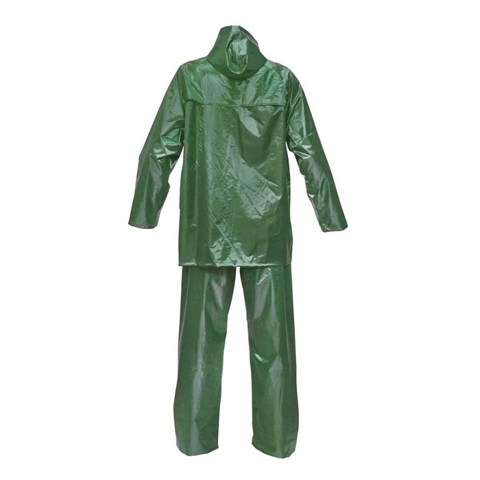 Costum impermeabil verde pescuit moto vanatoare