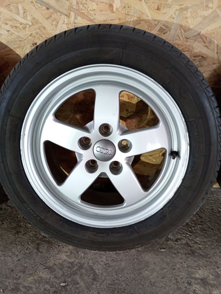 AUDI оригинални магнезиеви джанти 205/55/16 7J ET35 5x112 цо66