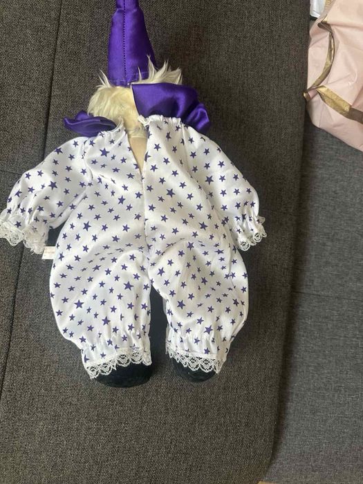 Кукла клоун  порцеланово лице