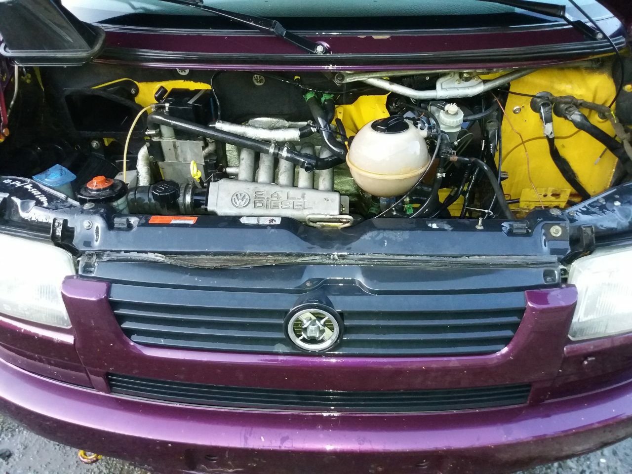 VW transporter T4 93г. 2.4diz / 2.5ben/ 2.5 diz
