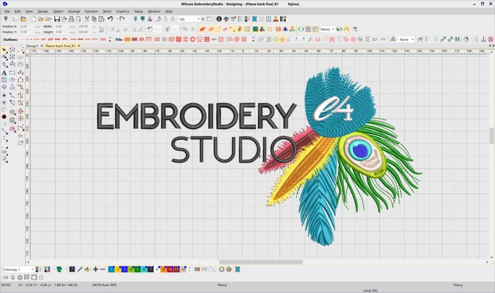 Software broderie Wilcom Embroidery Studio 4.2H (+ manual utilizare)