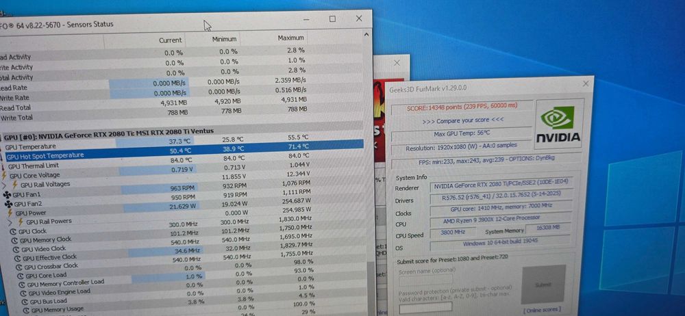 Placa video RTX 2080TI MSI