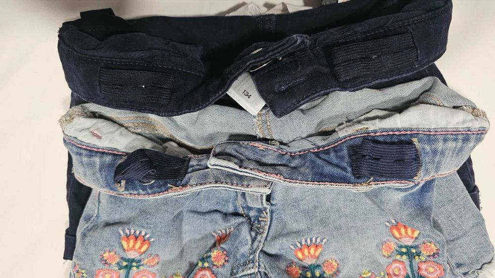 Set doua perechi pantaloni scurti fete 134